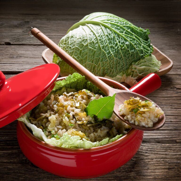 Risotto mit Wirsing