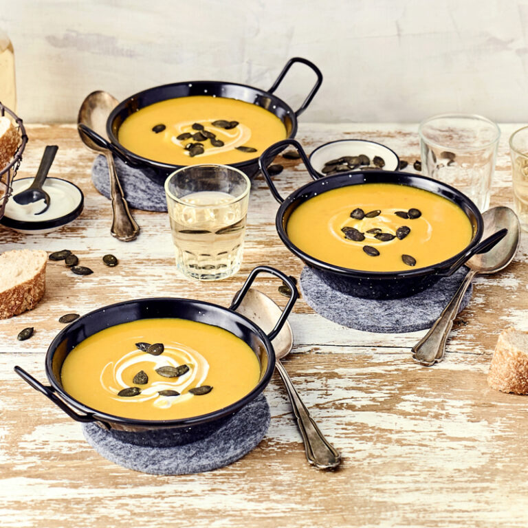 Kürbiscremesuppe